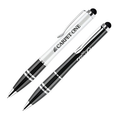 Brass Ballpoint Pen and Stylus (Laser Engraved)